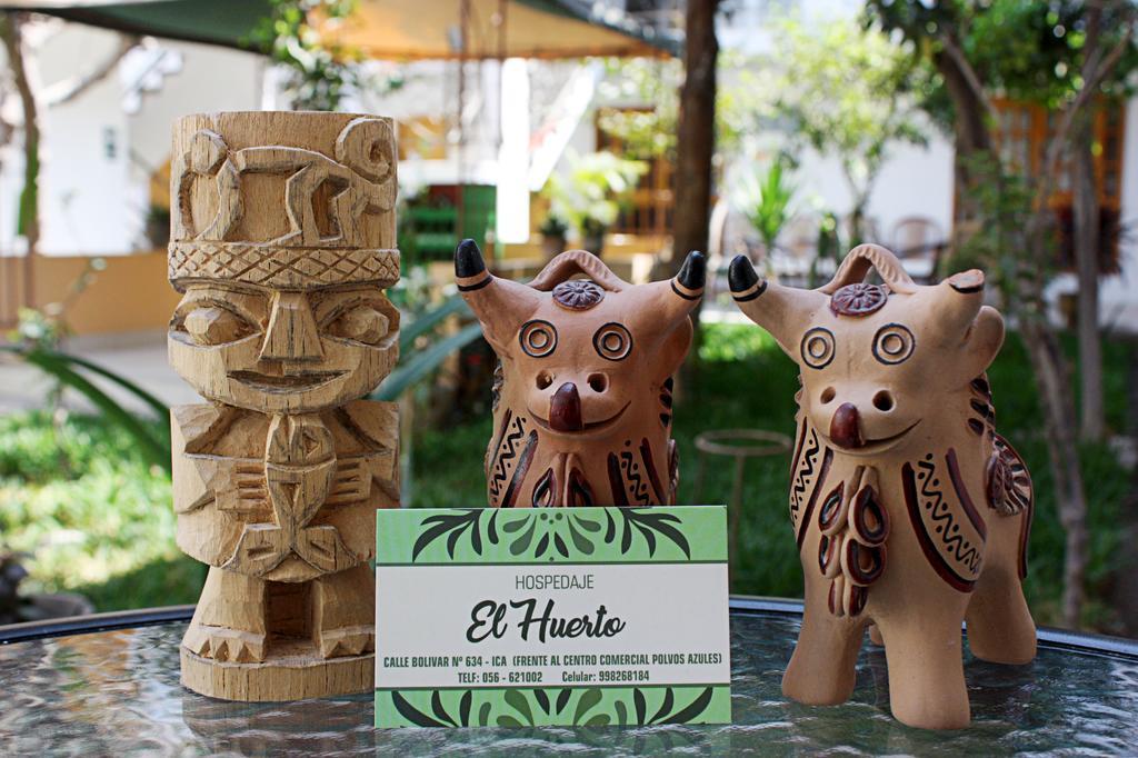 El Huerto Hostel Ика Экстерьер фото